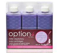Hive 6pcs Refill Roller Depilatory Roll on Wax Cartridges Lavender Shimmer Creme Wax 80g CODE: HOB6612