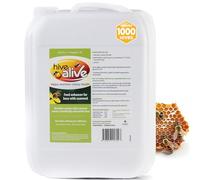HIVE ALIVE Bee Food Supplement - Natural Honey Bee Liquid Feed Enhancer - Organic Beekeeping Autumn Spring Feeding - Lower Winter Mortality, Improve Colony Health, Honey Production (10L,1000 Hives)
