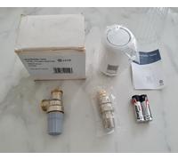Hive Angled Smart Thermostatic Radiator Valve Head, TRV Head & 15mm Compression