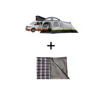 Hive Campervan Awning (Fibreglass Poles) - with Sleeping Pod