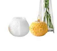 Hive Candle Mould - Bee Candle Hive Pillar Mould | Realistic Flexible Easy Release, For Adults Professional Beginners School Studio Meeting In Dom