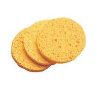 Hive Cosmetic Cellulose Yellow Sponges (3) - Round 7cm - HBA1410 by Hive