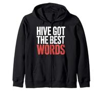 Hive Got The Best Words Spelling Competition Student |- Zip Hoodie