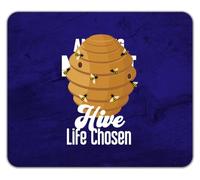 Hive Life Chosen Funny Bumblebee Bee Keeper Mouse Mat Pad 24cm x 19cm