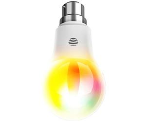 Hive Light Colour Changing Smart Bulb with B22 Bayonet-Works with Amazon Alexa, 9.5 W, White