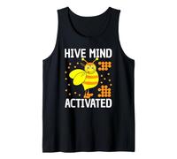 Hive Mind Activated Funny Bee Gamer Geek Humor Tank Top