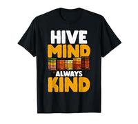 Hive Mind Always Kind - Positive Beekeeper Kindness T-Shirt