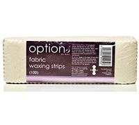 Hive Of Beauty Natural Fabric Cotton Woven Wax Strips Waxing Leg Body - 100pcs Pack