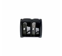 Hive Of Beauty Salon Professional Double Make Up Pencil Sharpener in Black