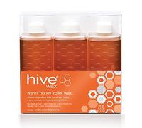 Hive Options Classic Warm Honey Wax Roller Depilatory Wax Cartridges 80g - Pack of 6