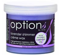 Hive Options Lavender Shimmer Cream Wax with Soothing and Calming Properties 425g