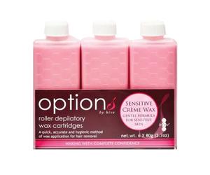Hive Options Sensitive Cream Roller Depilatory Wax Cartridge 36 x 80g