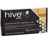 Hive Options Sensitive Hot Film Brazilian Depilatory Wax Block Low Allergy Risk Formulation 500g