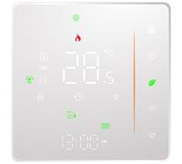 Hive Thermostat, Smart Thermostat for Combi Boiler Energy Saving Wireless Thermostat Supports Touch Control and Remote Control Weekly Programmable WiFi Thermostat,White