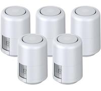 Hive Thermostatic Radiator Valve (TRV) 5 Pack, White, 15mm Heads Only