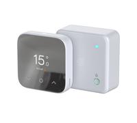 Hive V4 Mini Hubless Opentherm 852111 Smart Combi Boilers Thermostat, White Silver Effect