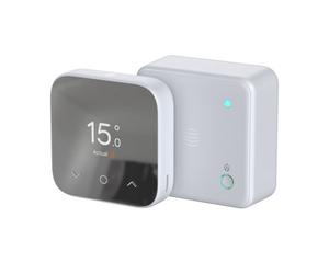 Hive V4 Mini Hubless Opentherm 852111 Smart Combi Boilers Thermostat, White Silver Effect