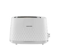 Morphy Richards Hive White 2 Slice Toaster - Gloss Finish - Plastic - 2 Slot - 220034