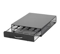 HiveNets Coffee Pods Holder Compatible with Dolce Gusto Cafe Capsules Storage Metal Drawer Can Hold 35 Pcs
