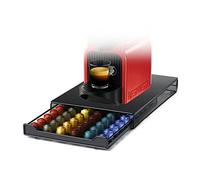 HiveNets Nespresso Capsule Drawer Coffee Pod Storage Support Compatible for Nespresso Original Metal Holder for 60 Pcs
