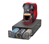 HiveNets Tassimo Pods Drawer Coffee Capsule Storage Metal Holder for 60 Pcs