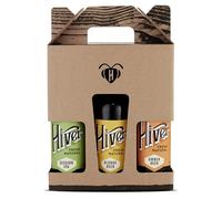 Hiver - Craft Beer - Christmas - 3 Bottle Gift Pack - Honey Blonde, Amber and Session IPA