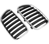 Hiverni Double Bridge Grill for BMW For X3 For E83 2004-2006 Car Kidney Bumper Grille