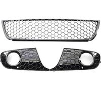 Hiverni Double Bridge Grill for VW for Golf 6 for Jetta For MK6 2009-2013 Car Front Lower Mesh Grille(B)