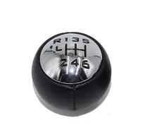 Hiverni Gear Handle Pu Leather Car Manual Stick Compatible with for Peugeot RCZ 2009-2015 Compatible with Citreon DS3 DS4 C6 Shift Knob(6 Speed)