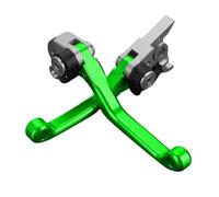 Hiverni Motorcycle Brake Lever Motorcycle Brake Clutch Lever for Kawasaki for KLX150S KLX 150S 2009 2010 2011 2012 2013(Green)