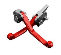 Hiverni Motorcycle Brake Lever Motorcycle Brake Clutch Lever for Kawasaki for KX85 KX 85 2001-2021(Red)