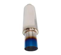 Hivernoi Car Exhaust Pipe Interface 76mm Export 115mm Exhaust Systems Muffler Tail Mufflers Pipes(Short)