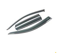 Hivernoi Car Headlight Eyebrows For Hyundai I30 FD for Hatchback Car Window Sun Rain Shade Visors Shield Shelter Protector Cover Frame Sticker 2007-2012