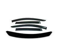 Hivernoi Car Headlight Eyebrows For Kia for Sportage 2010-2015 Bonnet Guard Protector Hood Deflector Shield(Hood And Visors)