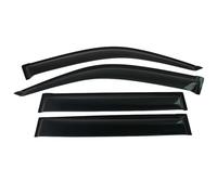 Hivernoi Car Headlight Eyebrows For Toyota for Prado 120 for Land for Cruiser Fj120 ABS Car Door Window Visor Side Wind Deflectors Rain Guard 2003-2018