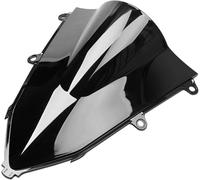 Hivernoi Motorbike Wind Deflector For CBR650R 2019 Motorcycle Black ABS Double Bubble Windshield Fairing Wind Deflectors