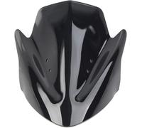 Hivernoi Motorbike Wind Deflector Motorbike Windshield Wind Deflectors ABS Plastic ER-6N 2012 2013 2014 2015 2016(Black)