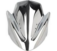 Hivernoi Motorbike Wind Deflector Motorbike Windshield Wind Deflectors ER-6N 2012-2015 2016(Silver)