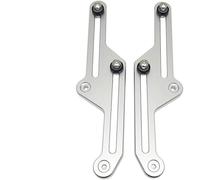 Hivernoi Motorbike Wind Deflector Motorcycle Windscreen Adjusters for Yamaha for tenere 700 XT700Z 2019-2021(Silver)