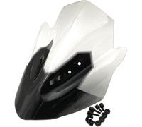 Hivernoi Motorbike Wind Deflector Motorcycle Windshield Windproof Deflectors for ER-6N ER6N 2012-2015 2016(Clear)