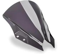 Hivernoi Motorbike Wind Deflector Motorcycle Windshield Windscreen for for ninja 500 For NINJA500 SE 2024(Gray)