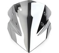Hivernoi Motorbike Wind Deflector Motorcycle Windshield Z400 2018-2022 Windscreen Covers(Silver)