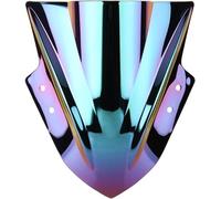 Hivernoi Motorbike Wind Deflector Windproof Windshield Windscreen for EX300 for ninja 300 250 2013-2017(Deep-iridium)