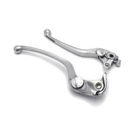 Hivernoi Motorcycle Brake Lever Left Right Brake Clutch Hand Levers for Suzuki GSX-R Silver Aftermarket Motorcycle Parts