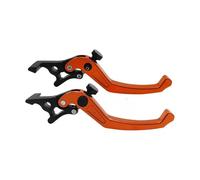 Hivernoi Motorcycle Brake Lever Motorcycle Double Disc Brake Universal CNC Adjustable Size Aluminum Handle Lever Motorbike Modification(6)