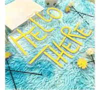 Hivernoi Neon Lamp for Neon Signs Decor for Sign Hello There 5V for Lights for Bedroom