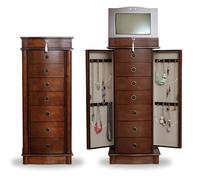Hives & Honey Noelle Jewelry Armoire,Walnut