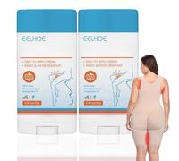 HIVETZ 2PCS Anti Chafe Stick,Anti Chafing Cream,Anti Friction Cream,Anti Chafe Balm,Glide Anti Chafing Stick,Anti Friction Stick,Thigh Rescue Anti Chafe Balm,Thigh Prevention Cream for Women
