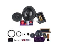 HiVi-Swans D6 Speaker Driver Kit - 76mm Kapton Woofer + German Fiber Tweeter, Phase-Correct XO -(Drivers Only; Enclosure Required)