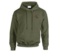 HiViz Kings Embroidered Pheasant Gamebird Hoodie A Must-Have For Shooting Enthusiasts Stay Warm and Stylish with Our Premium Hoodie (UK, Alpha, XXL, Regular, Regular, Olive)